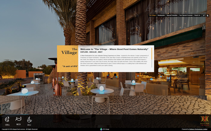 meridian web development & design for the village
